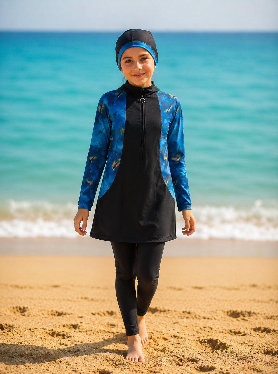 Ensemble Burkini Enfant Moderne et Élégant LAZOURDI